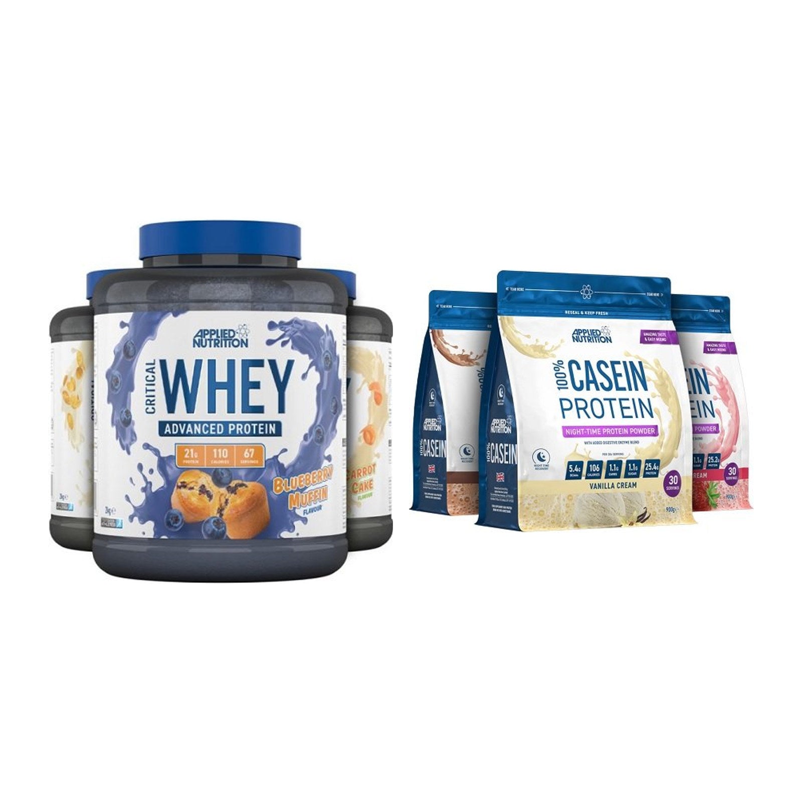 Applied Nutrition Protein-Duo Tag & Nacht: Nutrition + 1 weitere – alle enthaltenen Artikel
