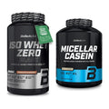 BioTech USA Protein-Duo Tag & Nacht: Iso Whey Zero + Micellar Casein – alle enthaltenen Artikel