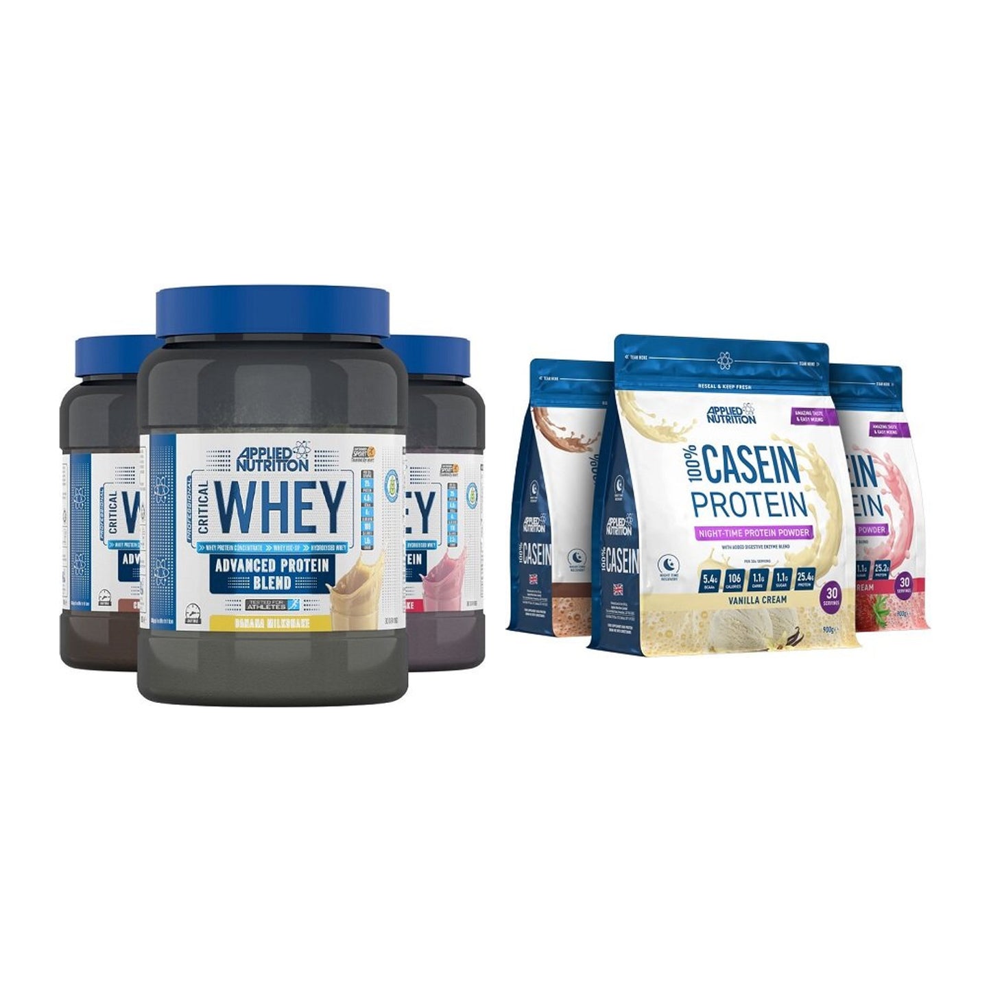 Applied Nutrition Protein-Duo Tag & Nacht: Nutrition + 1 weitere – alle enthaltenen Artikel