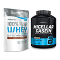 BioTech USA Protein-Duo Tag & Nacht: 100% Pure Whey + Micellar Casein – alle enthaltenen Artikel