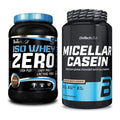 BioTech USA Protein-Duo Tag & Nacht: Iso Whey Zero + Micellar Casein – alle enthaltenen Artikel