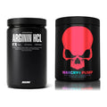 Pump-Set: Big Zone L-Arginin + Genius Nutrition Warcry PUMP – alle enthaltenen Artikel