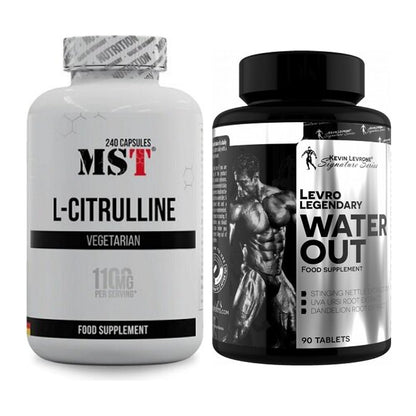 Pump-Set: MST Citrulline + Kevin Levrone LevroLegendary Water – alle enthaltenen Artikel
