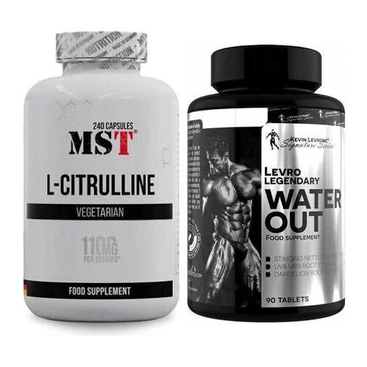 Set črpalke: MST Citrulline + Kevin Levrone LevroLegendary Water - vsi elementi vključeni