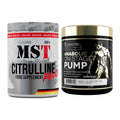 Pump-Set: MST Citrulline Malat 500g + Kevin Levrone Anabolic On Stage – alle enthaltenen Artikel