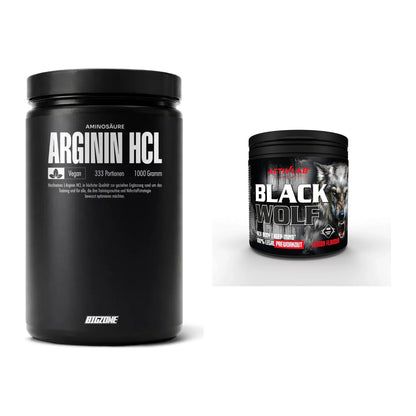 Pump-Set: Big Zone L-Arginin + Activlab Black Wolf Pre-Workout – alle enthaltenen Artikel
