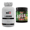 Pump-Set: MST L-Arginine 120 Kaps. + Psycho Pharma Edge of Insanity – alle enthaltenen Artikel