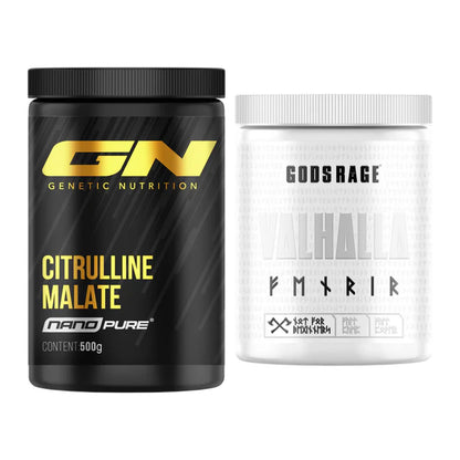 Pump-Set: GN Citrulline Malate + GODSRAGE Valhalla Fenrir White – alle enthaltenen Artikel