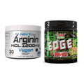 Pump-Set: NNT Arginin HCL 1200 mg + Psycho Pharma Edge of Insanity – alle enthaltenen Artikel