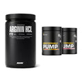 Pump-Set: Big Zone L-Arginin + Dedicated Unstoppable Pump – alle enthaltenen Artikel