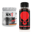 Pump-Set: MST Citrulline Malat 300g + Genius Nutrition Warcry Liquid – alle enthaltenen Artikel