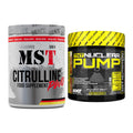Pump-Set: MST Citrulline Malat 500g + NXT Nutrition TNT Nuclear Pump – alle enthaltenen Artikel