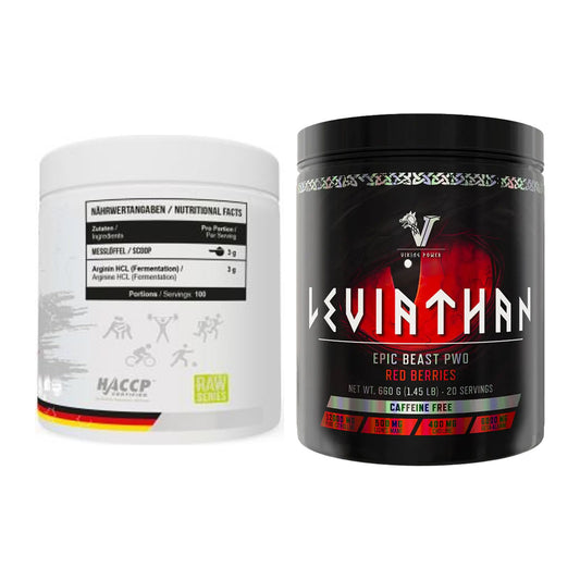 Pump-Set: MST Arginine HCL + Viking Power Leviathan Hardcore – alle enthaltenen Artikel