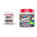 Pump-Set: MST Arginine RAW + Ghost Legend V4 30 Serv. 645g – alle enthaltenen Artikel