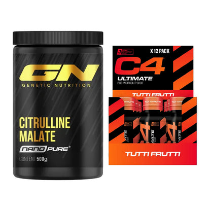 Pump-Set: GN Citrulline Malate + Cellucor C4 Ultimate Pre-Workout – alle enthaltenen Artikel