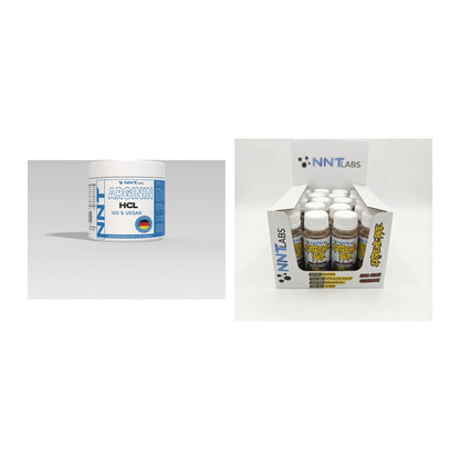 Pump-Set: NNT Arginin + NNT Extreme Pre-Workout Shot – alle enthaltenen Artikel