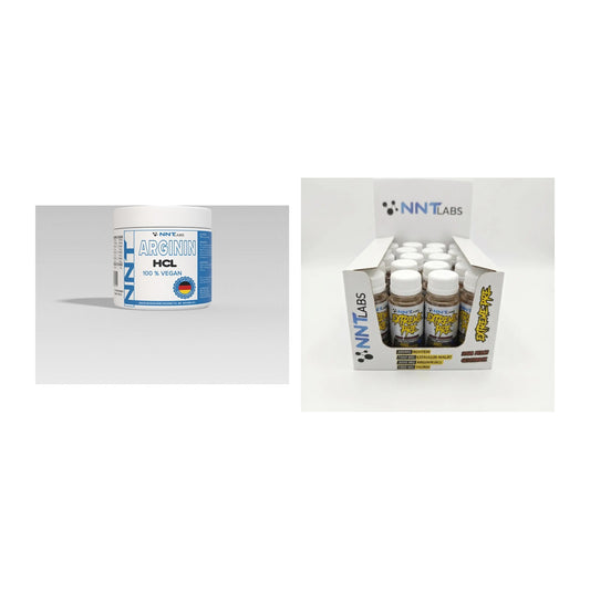 Pump-Set: NNT Arginin + NNT Extreme Pre-Workout Shot – alle enthaltenen Artikel