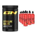 Pump-Set: GN Citrulline Malate + QNT Thermo Booster 12x700ml – alle enthaltenen Artikel