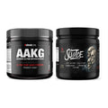 Pump-Set: Sinob Core Arginin AAKG Pulver + #GYMJUICE SUIZIDE Booster – alle enthaltenen Artikel