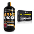 Pump-Set: BioTech AAKG Shock Extreme + Olimp Beta-Alanin Carno Rush – alle enthaltenen Artikel