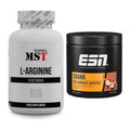 Pump-Set: MST L-Arginine 120 Kaps. + ESN Crank Booster – alle enthaltenen Artikel