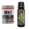 Pump-Set: MST Citrulline Malat 500g + Olimp Pump Xplode Shot 9x60ml – alle enthaltenen Artikel