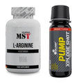 Pump-Set: MST L-Arginine 120 Kaps. + Olimp Pump Xplode Shot 9x60ml – alle enthaltenen Artikel
