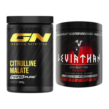Pump-Set: GN Citrulline Malate + Viking Power Leviathan Hardcore – alle enthaltenen Artikel