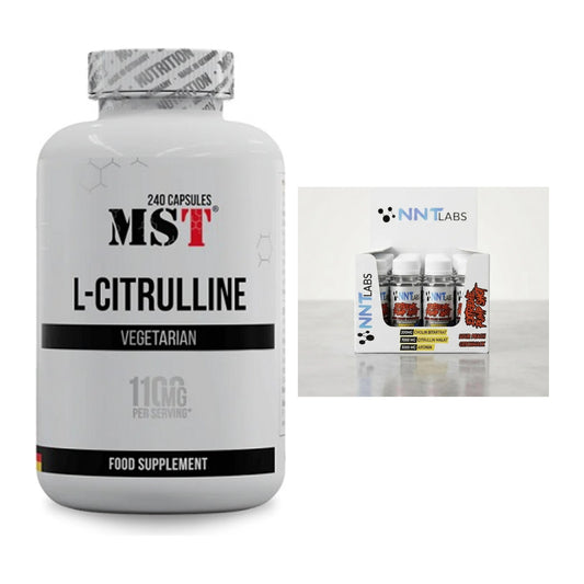 Pump-Set: MST Citrulline + NNT Extreme Pump Shot – alle enthaltenen Artikel