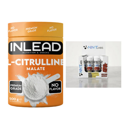 Pump-Set: INLEAD L-Citrullin Malat 2:1 + NNT Extreme Pump Shot – alle enthaltenen Artikel