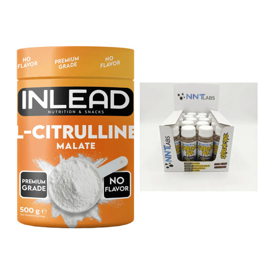 Pump-Set: INLEAD L-Citrullin Malat 2:1 + NNT Extreme Pre-Workout Shot – alle enthaltenen Artikel