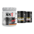 Pump-Set: MST Citrulline Malat 300g + Dedicated Unstoppable Pump – alle enthaltenen Artikel