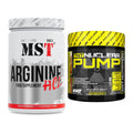 Pump-Set: MST Arginine HCL + NXT Nutrition TNT Nuclear Pump – alle enthaltenen Artikel
