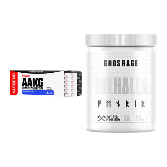 Pump-Set: Nutrend AAKG Compressed + GODSRAGE Valhalla Fenrir – alle enthaltenen Artikel