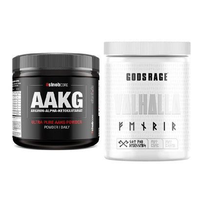 Pump-Set: Sinob Core Arginin AAKG + GODSRAGE Valhalla Fenrir – alle enthaltenen Artikel