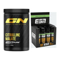 Pump-Set: GN Citrulline Malate + ESN Crank Pump Shot – alle enthaltenen Artikel