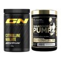 Pump-Set: GN Citrulline Malate + Kevin Levrone Shaaboom Pump 385g – alle enthaltenen Artikel