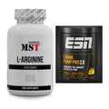 Pump-Set: MST L-Arginine 120 Kaps. + ESN Crank Pump Pro 2.0 – alle enthaltenen Artikel