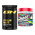 Pump-Set: GN Citrulline Malate + Ghost Legend V4 30 Serv. – alle enthaltenen Artikel