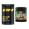 Pump-Set: GN Citrulline Malate + Psycho Pharma Edge of Insanity – alle enthaltenen Artikel