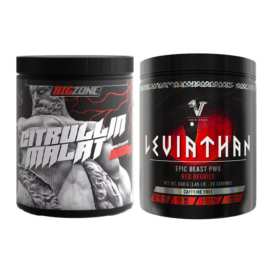 Pump-Set: Big Zone Citrullin Malat + Viking Power Leviathan Hardcore – alle enthaltenen Artikel