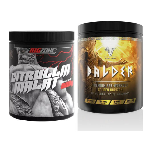 Pump-Set: Big Zone Citrullin Malat + Viking Power Balder PWO – alle enthaltenen Artikel