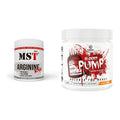 Pump-Set: MST Arginine RAW + Swedish Supplements Bloody Pump – alle enthaltenen Artikel