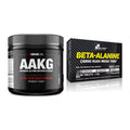 Pump-Set: Sinob Core Arginin AAKG + Olimp Beta-Alanin Carno Rush – alle enthaltenen Artikel