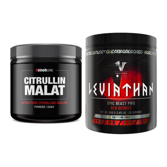Pump-Set: Sinob Core L-Citrullin Malat + Viking Power Leviathan – alle enthaltenen Artikel
