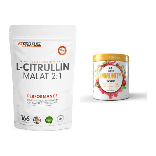 Pump-Set: ProFuel L-Citrullin Malat + FA Nutrition Wellnes Line Super – alle enthaltenen Artikel
