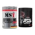 Pump-Set: MST Citrulline Malat 500g + Peak EPIC Pump – alle enthaltenen Artikel