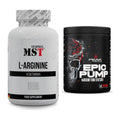 Pump-Set: MST L-Arginine 120 Kaps. + Peak EPIC Pump – alle enthaltenen Artikel