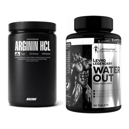 Pump-Set: Big Zone L-Arginin + Kevin Levrone LevroLegendary Water – alle enthaltenen Artikel