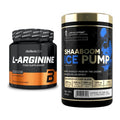 Pump-Set: BioTech L-Arginin + Kevin Levrone Shaaboom Ice Pump – alle enthaltenen Artikel